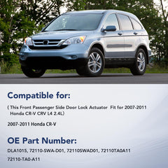 OGATOO door lock latch on the front passenger side improves locking reliability