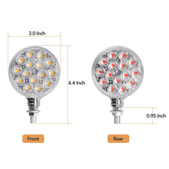 OGATOO IP65 waterproof LED trailer light with polycarbonate lens