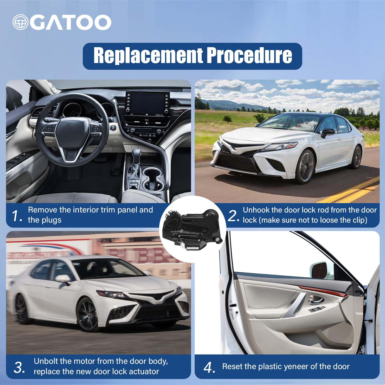 OGATOO durable metal construction door actuator supports long service life and stable operation