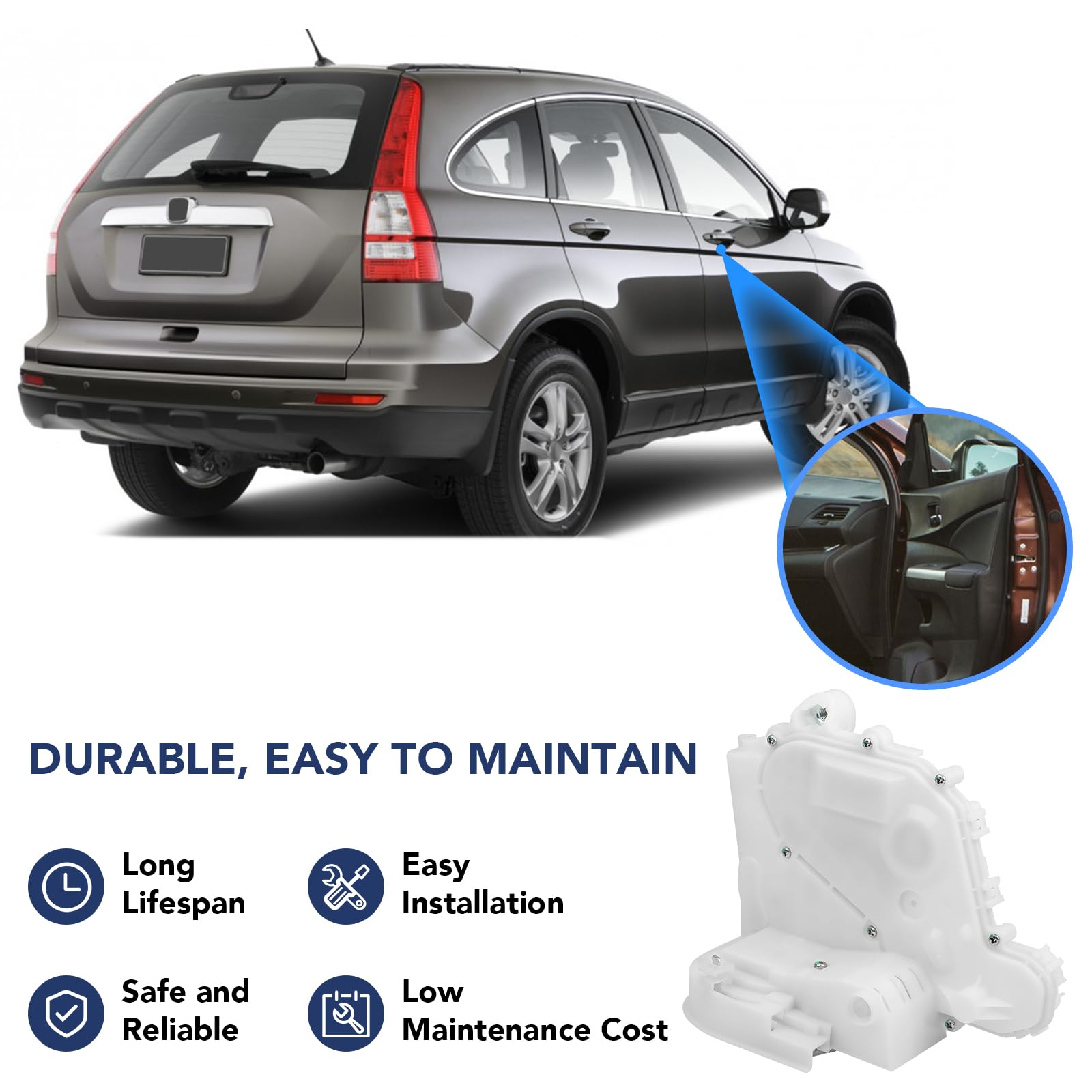 OGATOO durable metal door actuator delivering long-lasting performance
