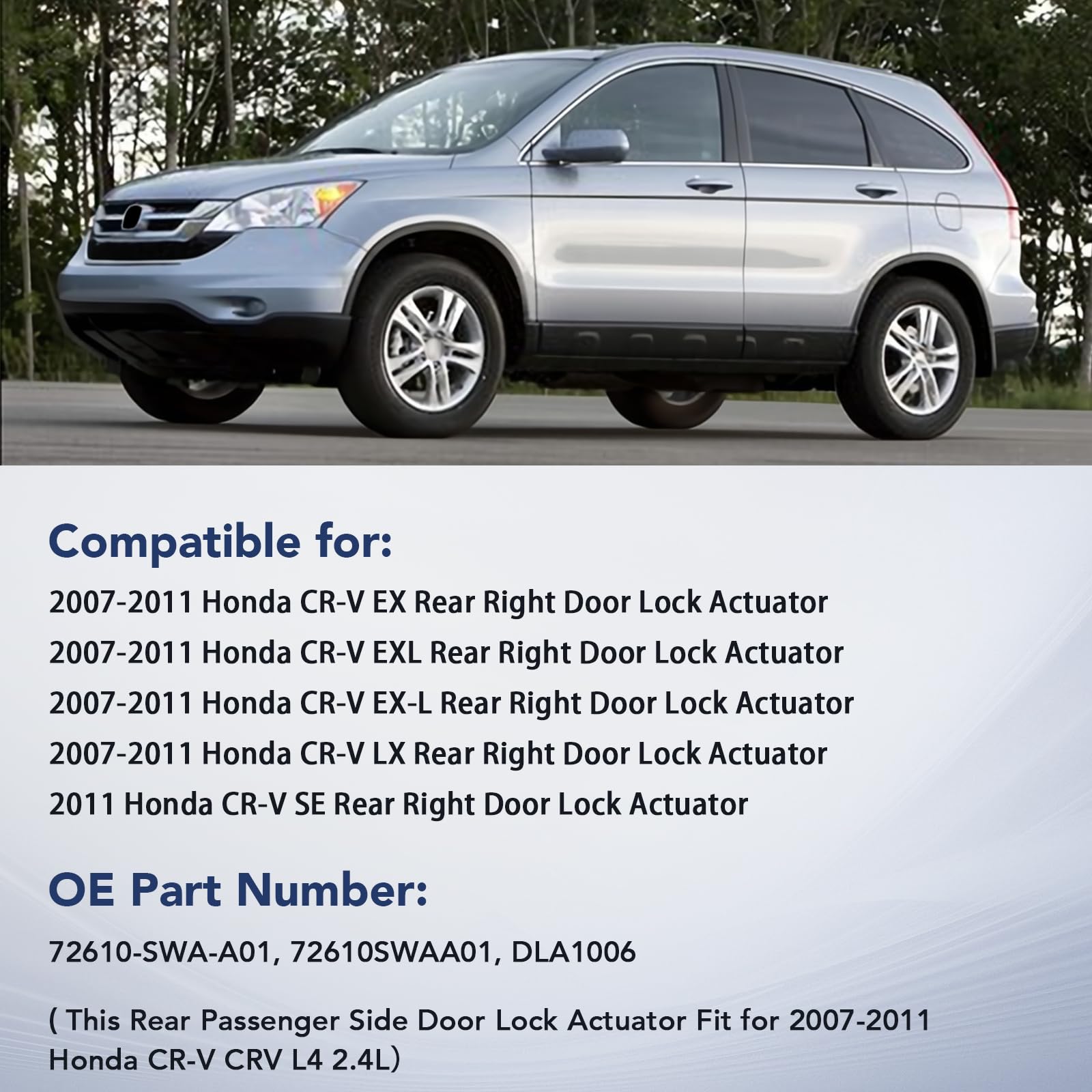 OGATOO OE 72610-SWA-A01 replacement part shown for Honda CR-V.