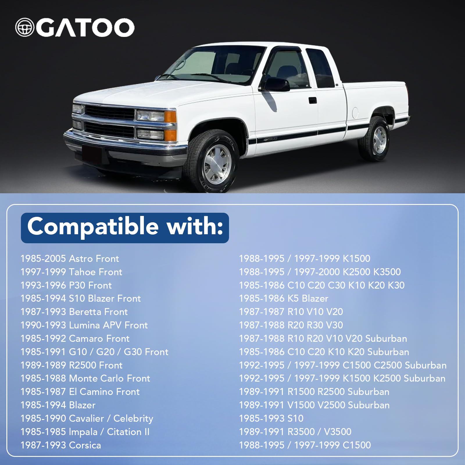 OGATOO power door lock actuator front-left for Chevy Suburban ensures reliable door operation