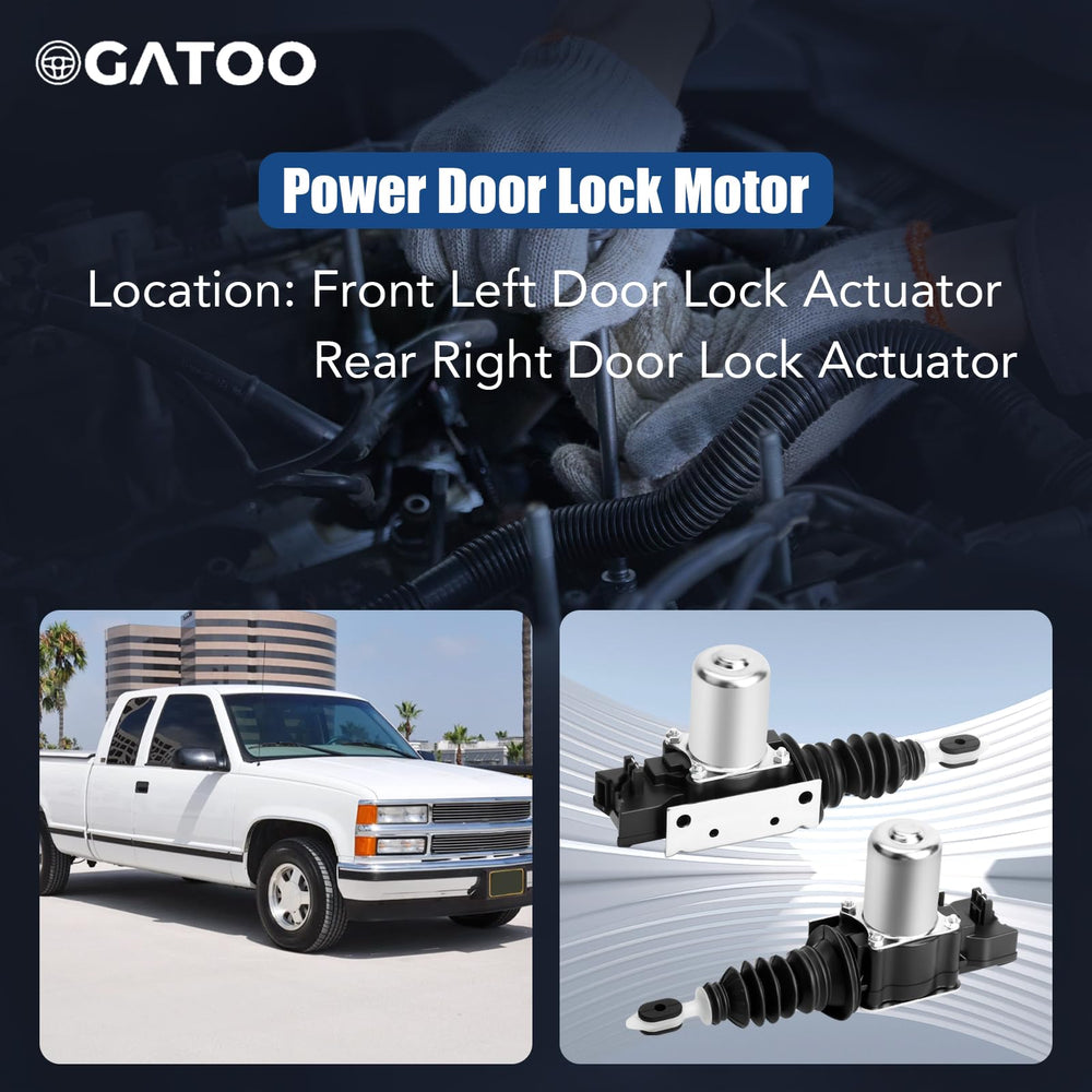 OGATOO power door lock actuator for GM models supports durable door lock operation