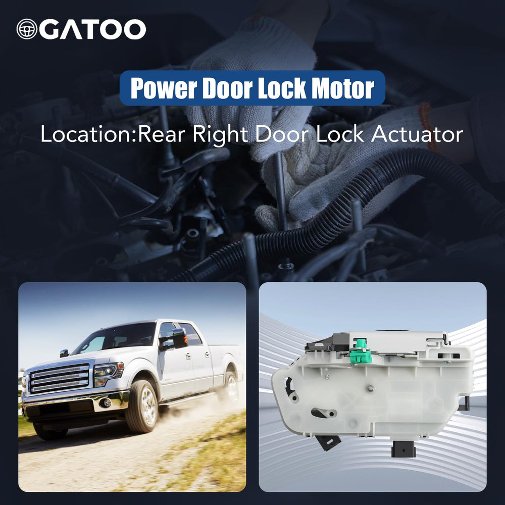 OGATOO rear right door lock actuator is easy to install with thorough testing.