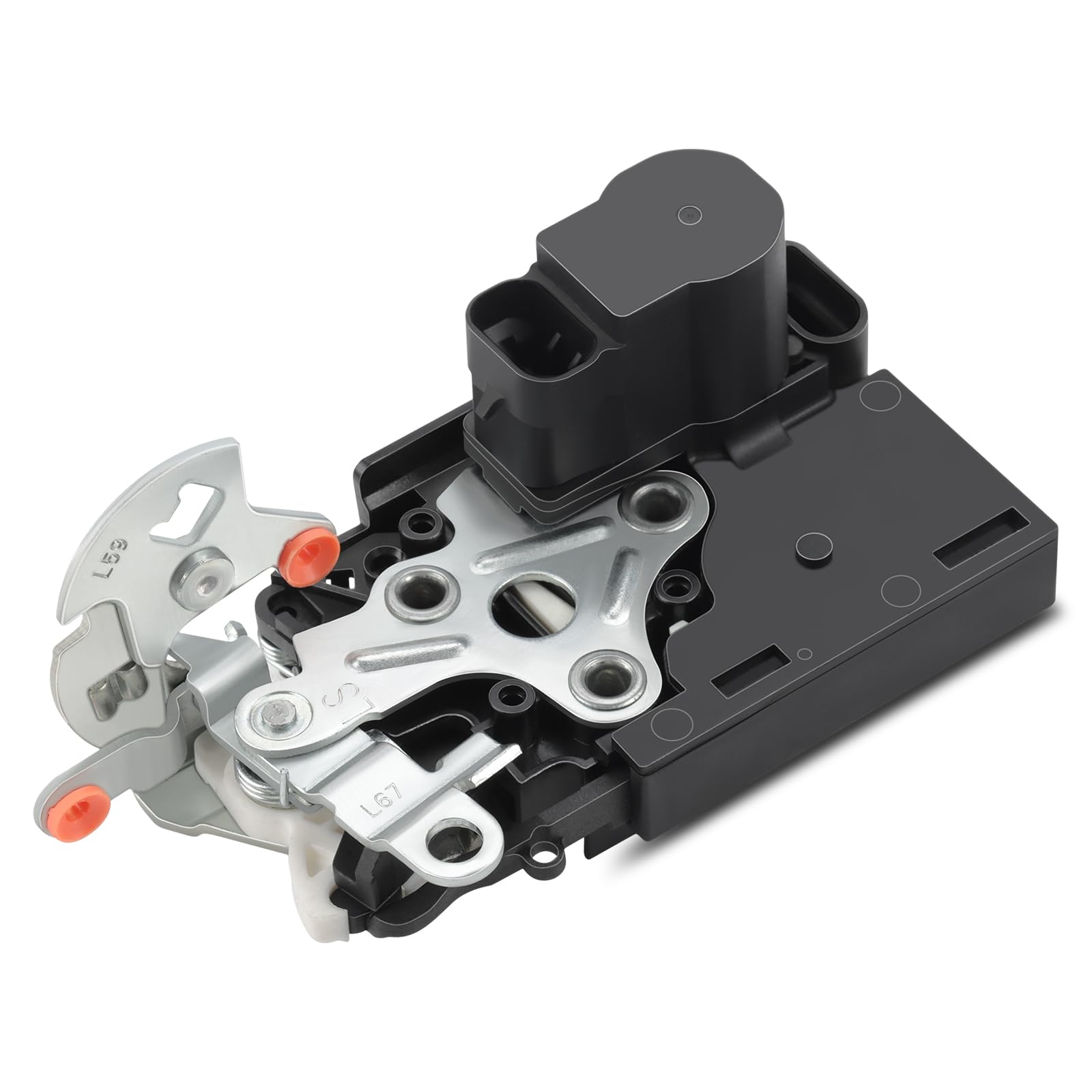 OGATOO tailgate lock assembly back view highlights durable build for dependable access.