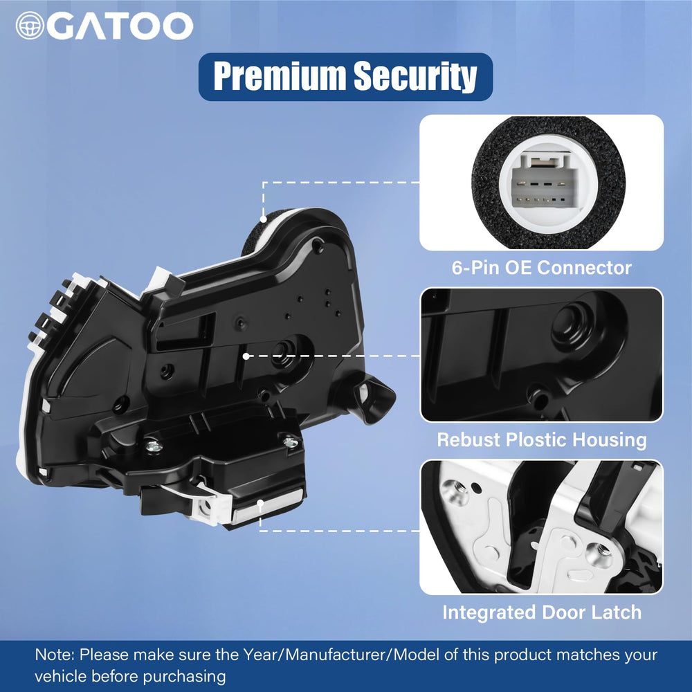 OGATOO front left door actuator for Toyota Highlander enhances door performance