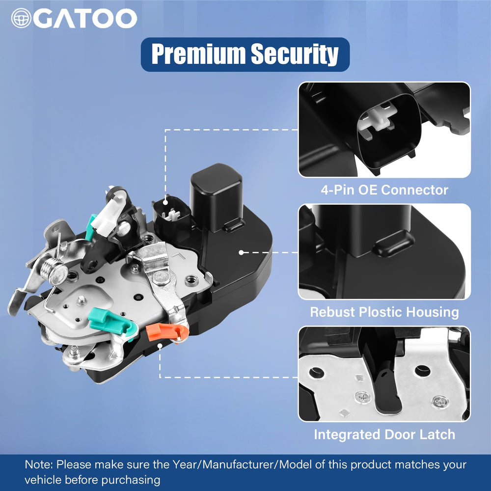 OGATOO anti-theft door actuator for Ram improves security