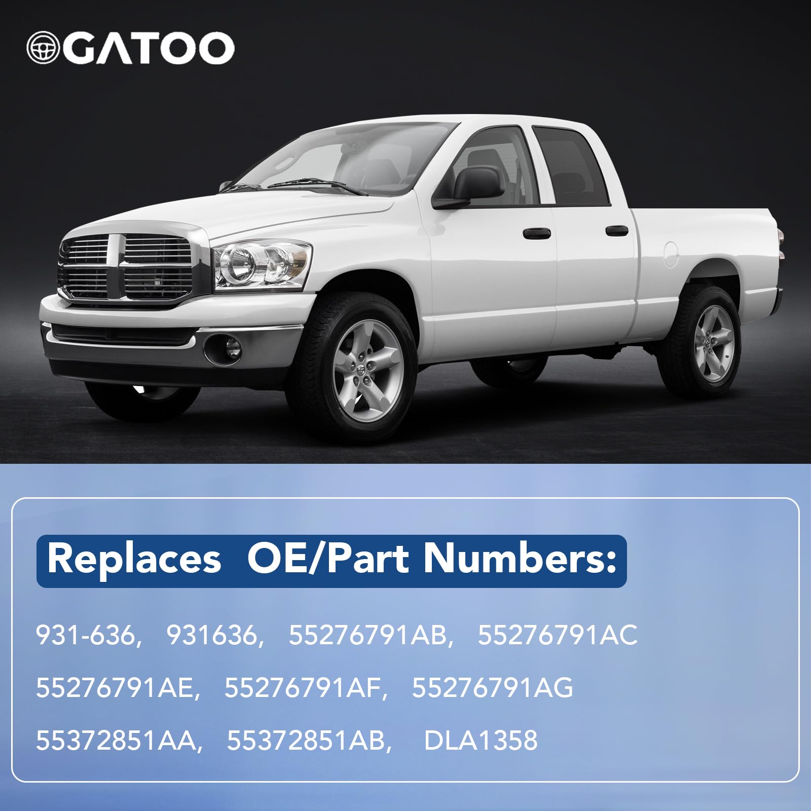 OGATOO Ram 2500-3500 front left actuator improves reliability and operation
