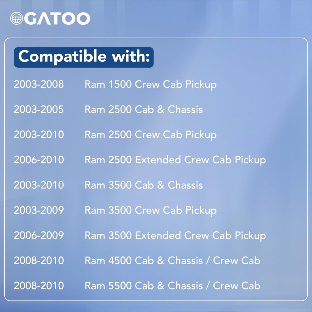 OGATOO Ram 4500-5500 front left lock actuator enhances security and performance