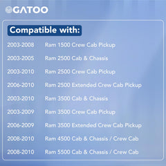 OGATOO Ram 4500-5500 front left lock actuator enhances security and performance