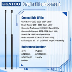 OGATOO rear window lift for Buick Rainier, easier opening and secure tailgate