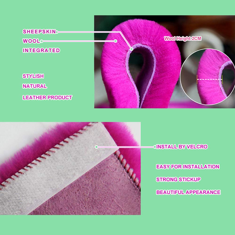 Ogland two-pack seatbelt pads ideal for family road trips and daily commuting