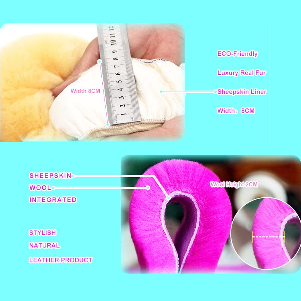 OGLAND natural sheepskin absorbs moisture and insulates against heat and cold
