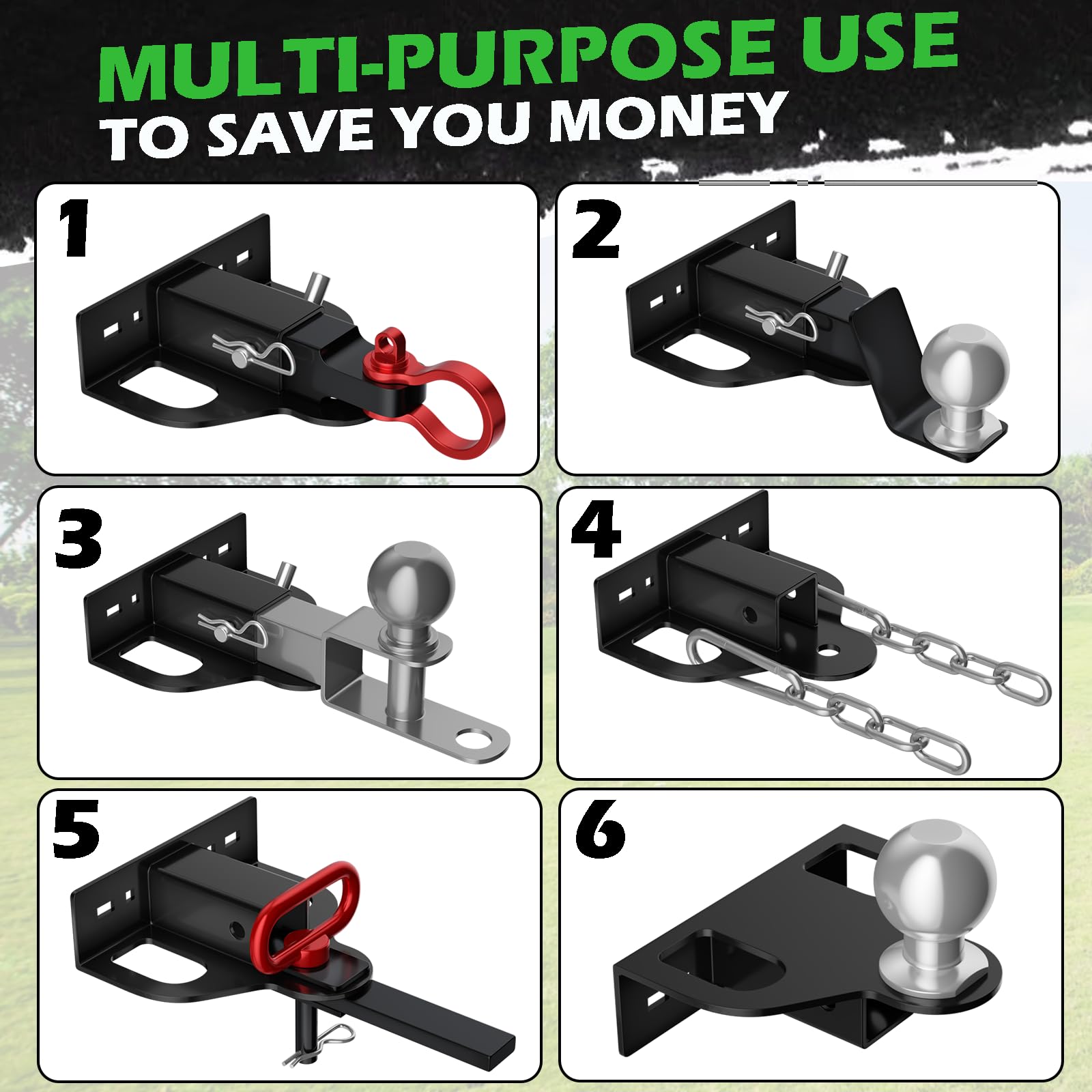 OGYE easy install with four spacing holes for precise mounting