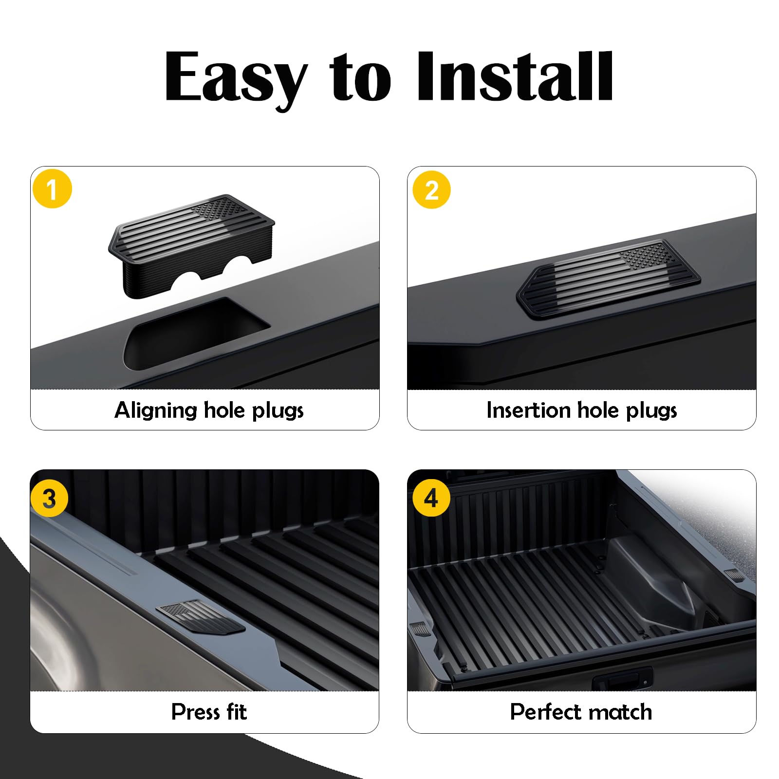 Secure, gap-free fit with non-slip mat for protection.