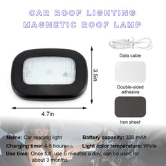 Ohleats USB rechargeable LED lamp providing bright, soft light for night driving.