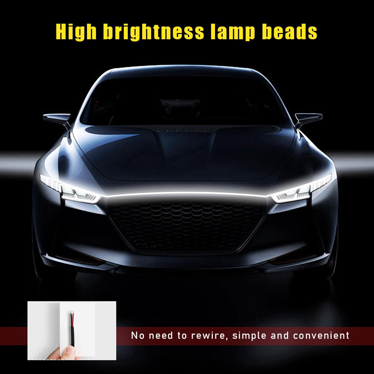 Ohleats waterproof silicone light bar withstands rain and car washing