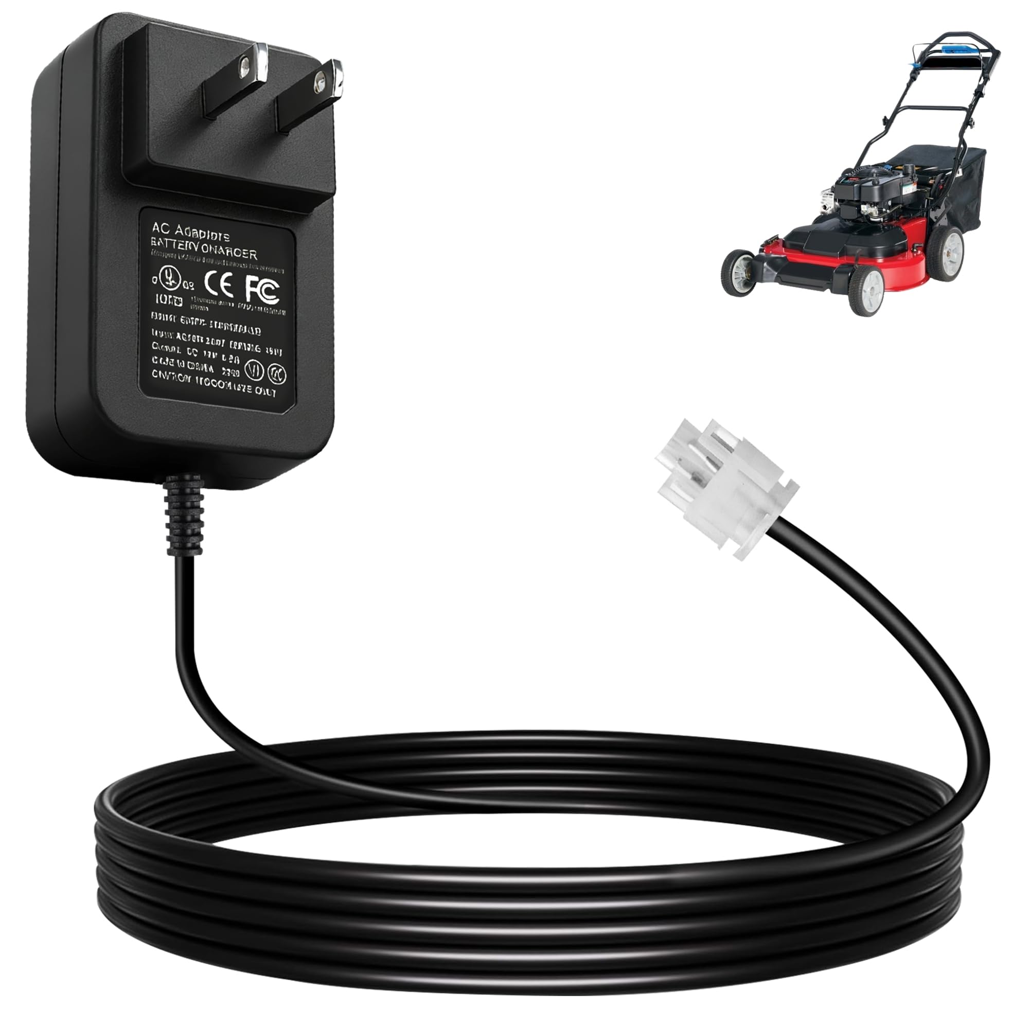 Ohoho 587007101 mower charger with 12V output for Husqvarna compatibility
