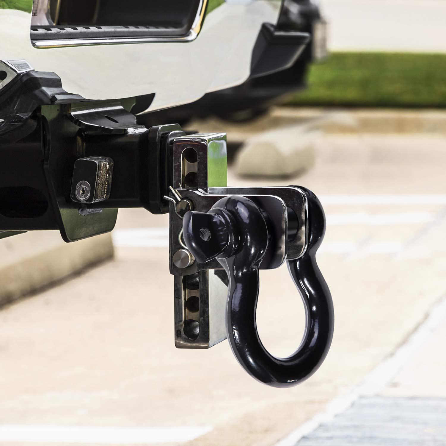 Ohuhu D Ring Shackles ready-to-use with winches and rigging gear