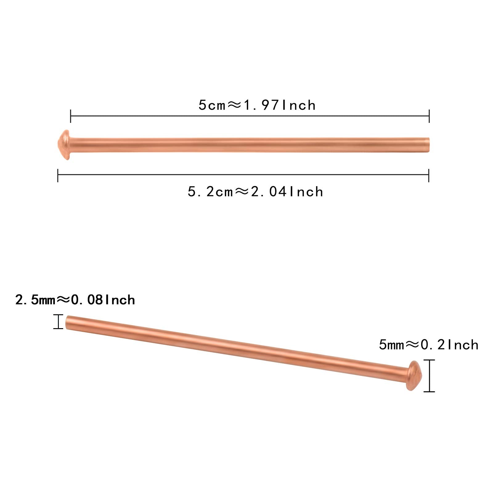 OIMERRY pins 2.5mm diameter for precise dent repair work