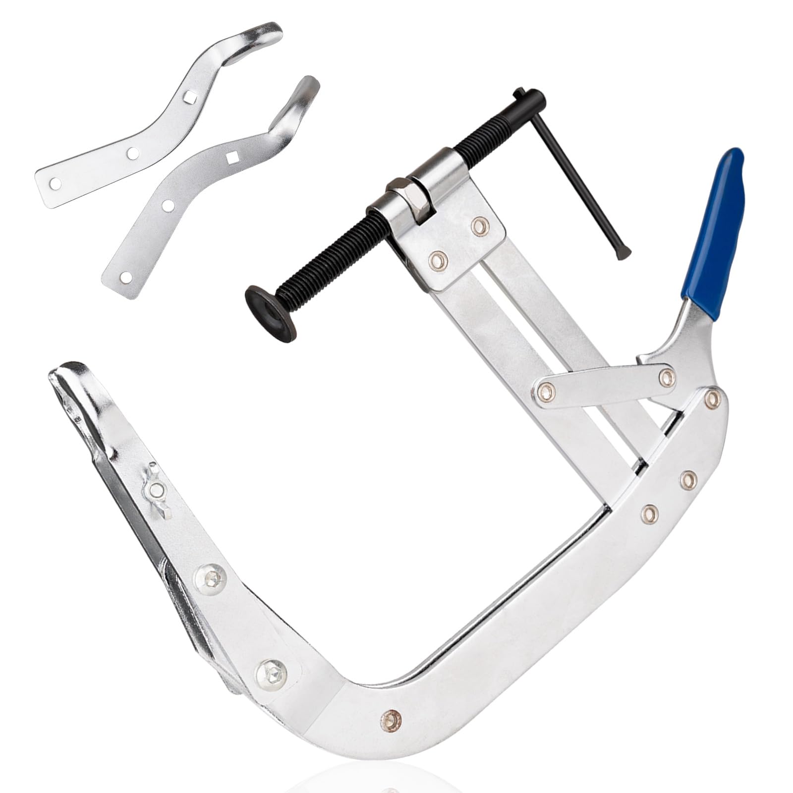 Ojtrtdr 8inch valve spring compressor handle close-up for ergonomic grip and precise control
