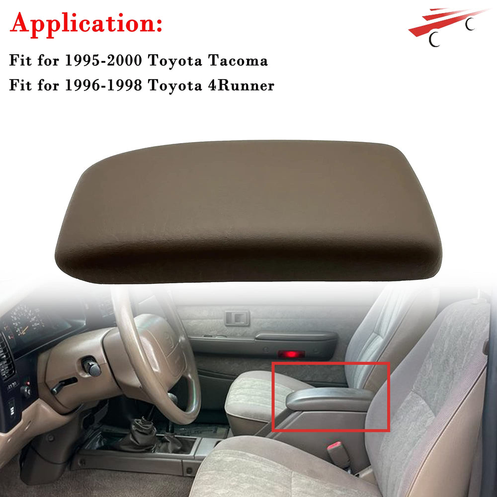 OKAY MOTOR console latch brown for Tacoma demonstrates secure closure