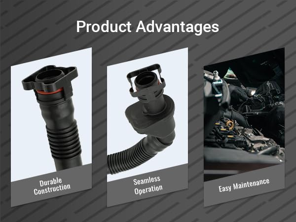 Okay Motor crankcase vent hose image highlighting compatibility and OEM-style design.