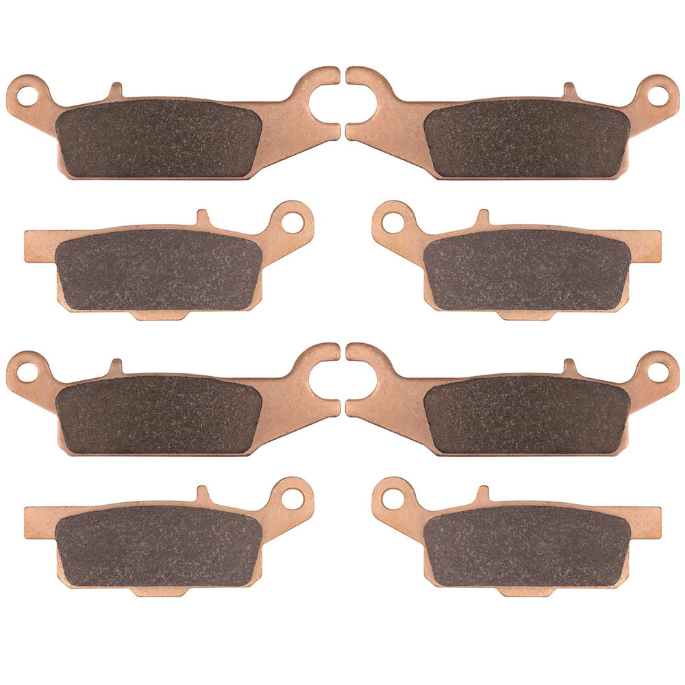 OKBA Yamaha Grizzly front brake pads sintered for durable stopping power