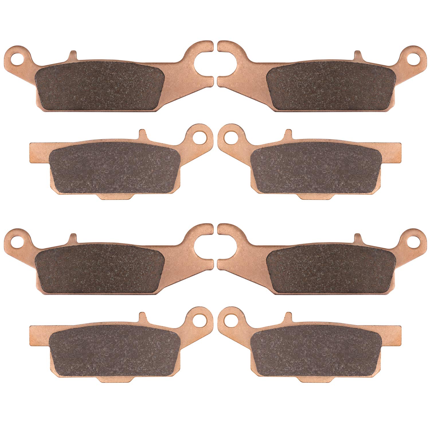 OKBA Yamaha Grizzly rear brake pads sintered for heat resistance
