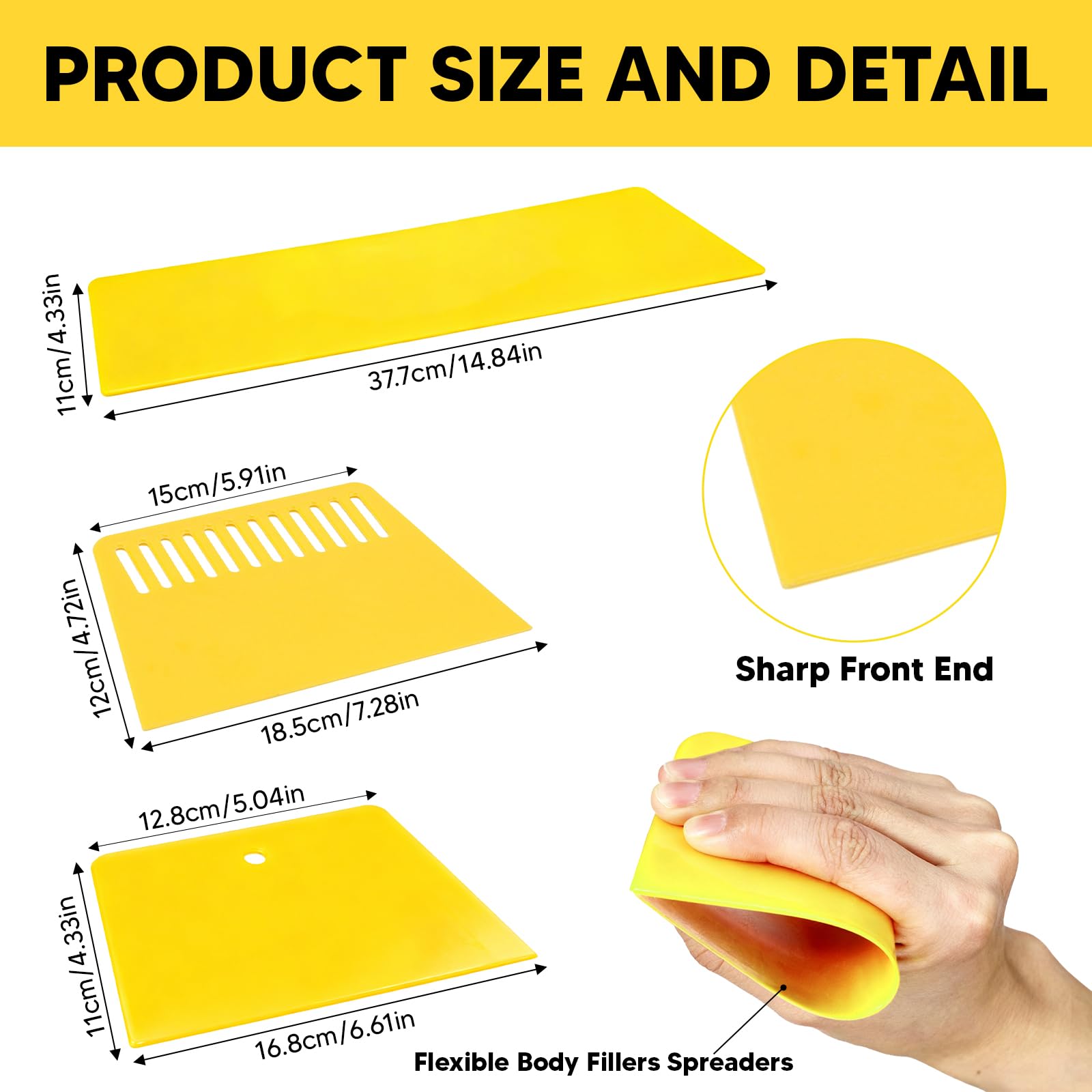Okiyakusama flexible-edge spreader highlights contouring for smooth finishes.