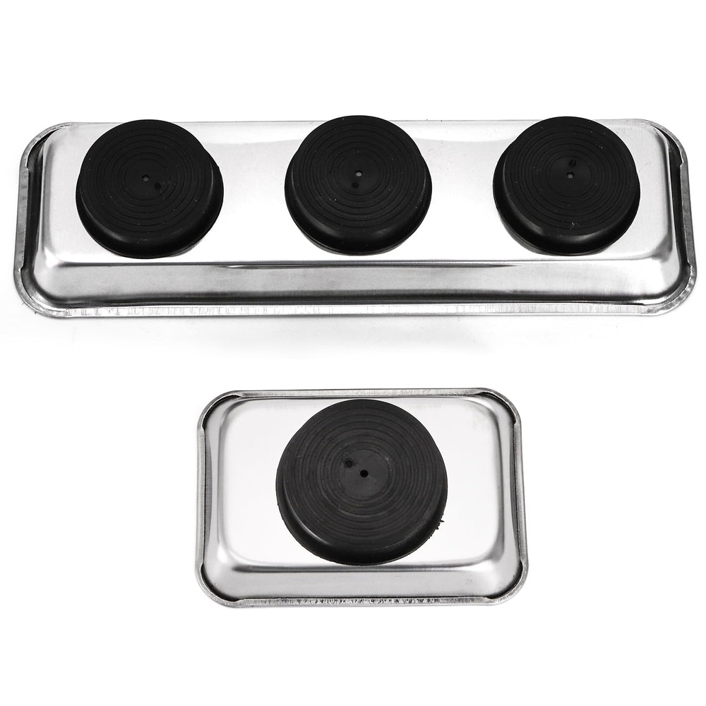 Okllen magnetic trays ideal for garage, office, and hobby workflows.
