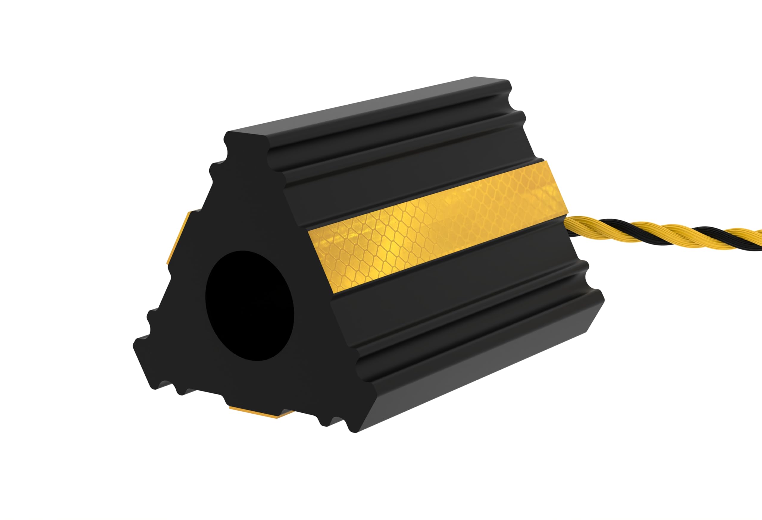 Okllen wheel chocks durable rubber construction withstands weather