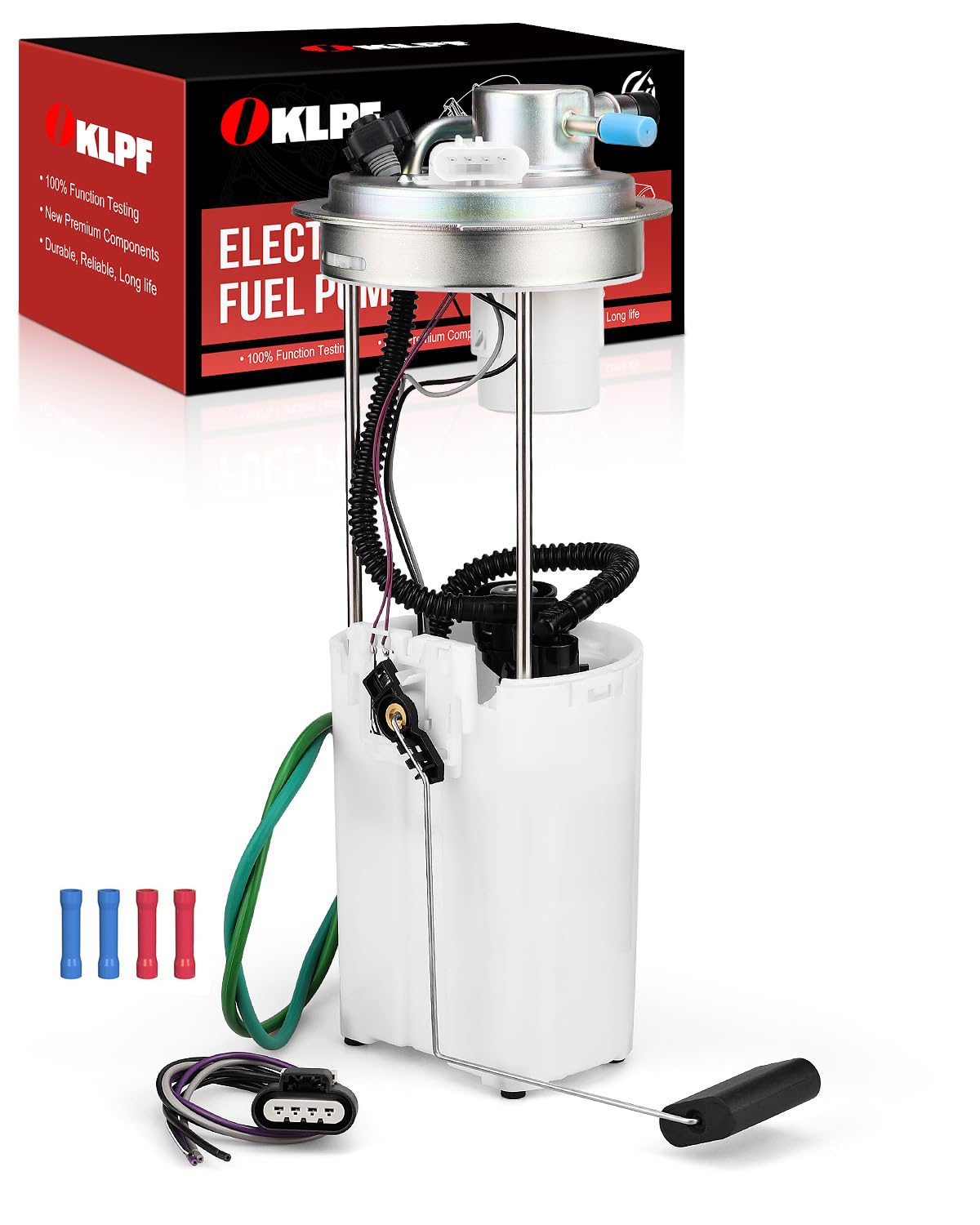 OKLPF E3609M front view of electric fuel pump module showing direct-fit design