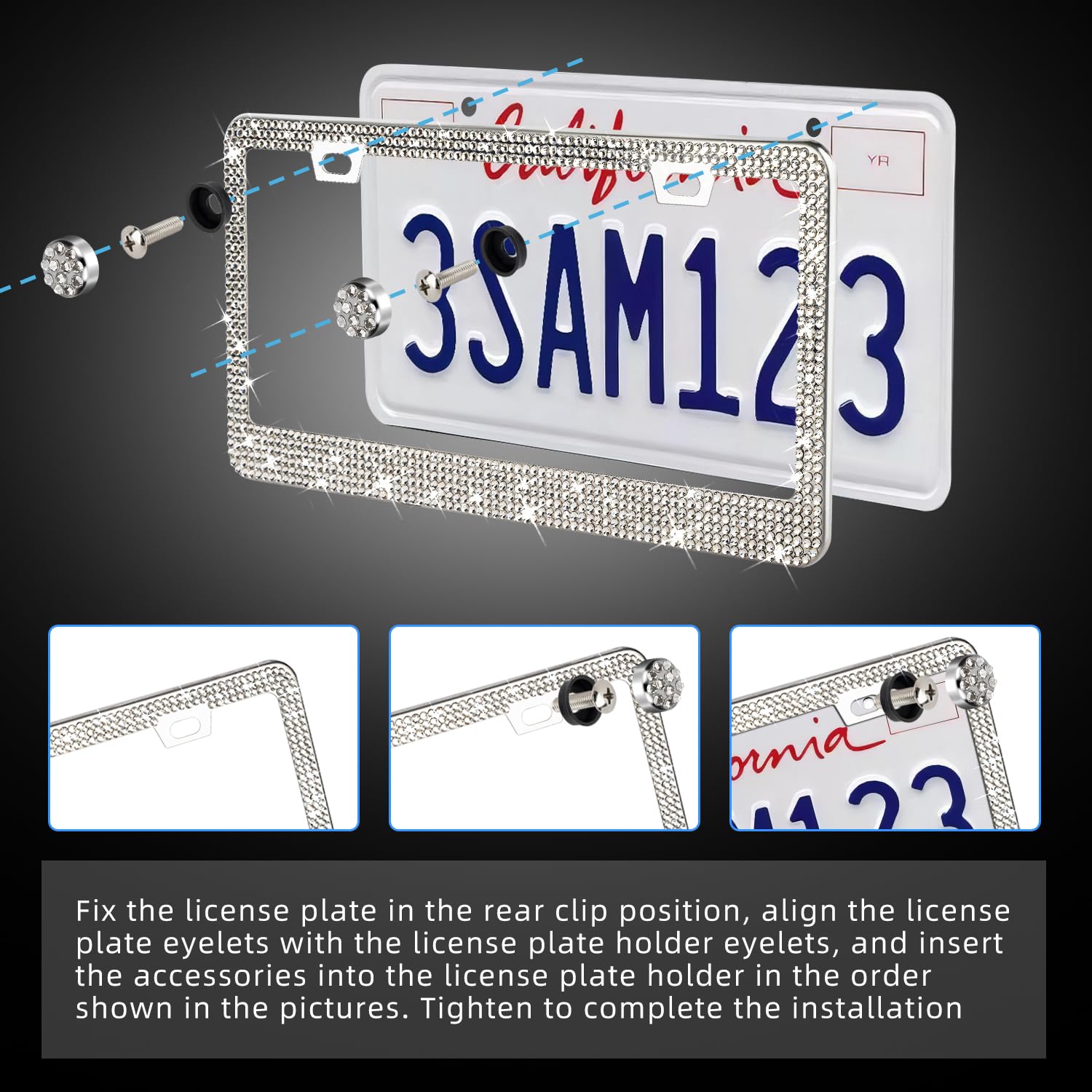 OKLPF Gift-ready crystal license frame makes a thoughtful present for any occasion.