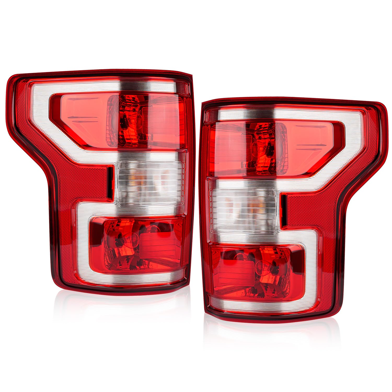 OKLPF rear brake tail light right for Ford F-150 enhances signal clarity.