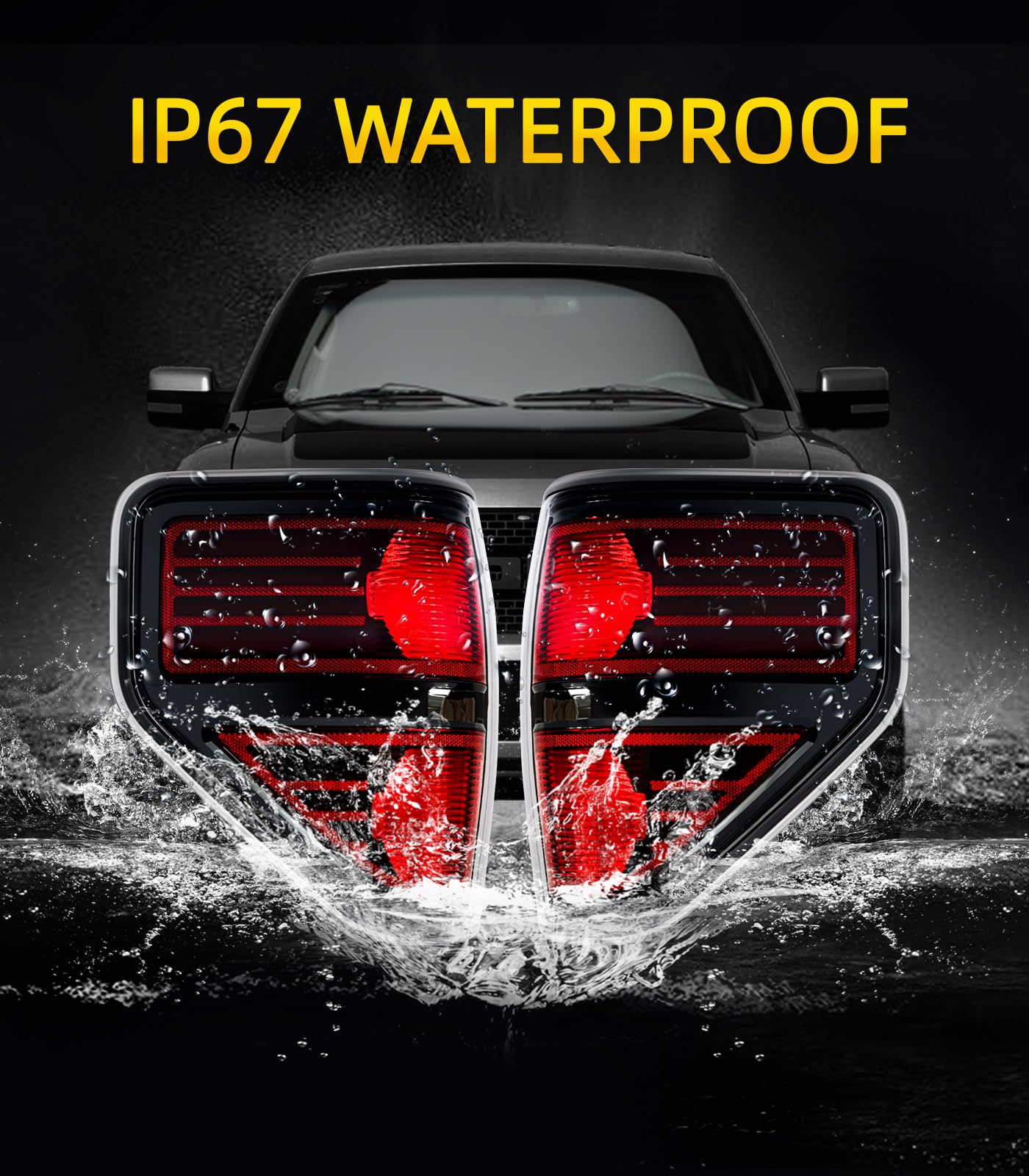 OKLPF plug-and-play connector enables easy install on Ford F-150 tail light