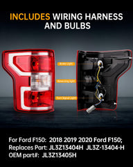 OKLPF taillight assembly for Ford F-150 left ensures reliable replacement.