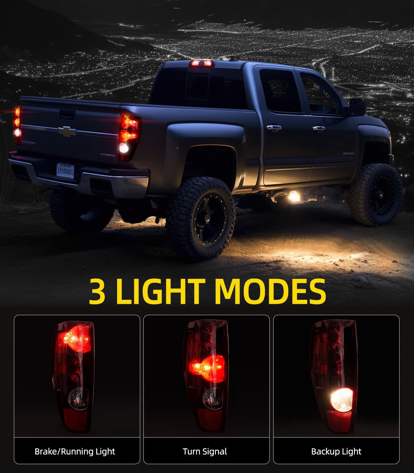 OKLPF taillight assembly replacement provides direct plug-and-play fit for quick setup.