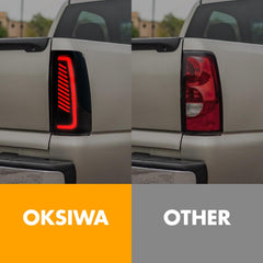 OKSIWA tail light startup animation visible on Silverado 2003-2006