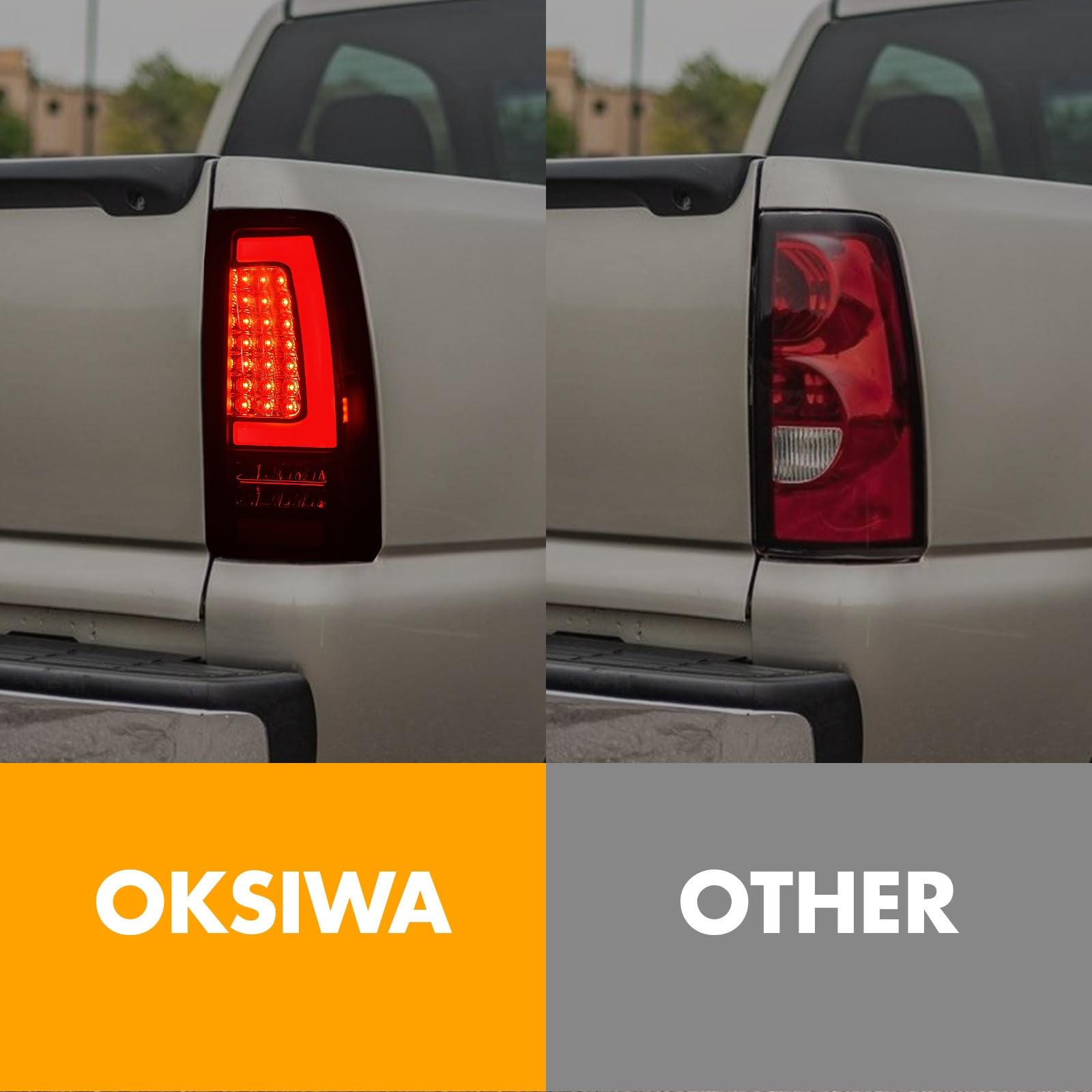 Weather-resistant sealed housing protects LEDs from moisture and dust.