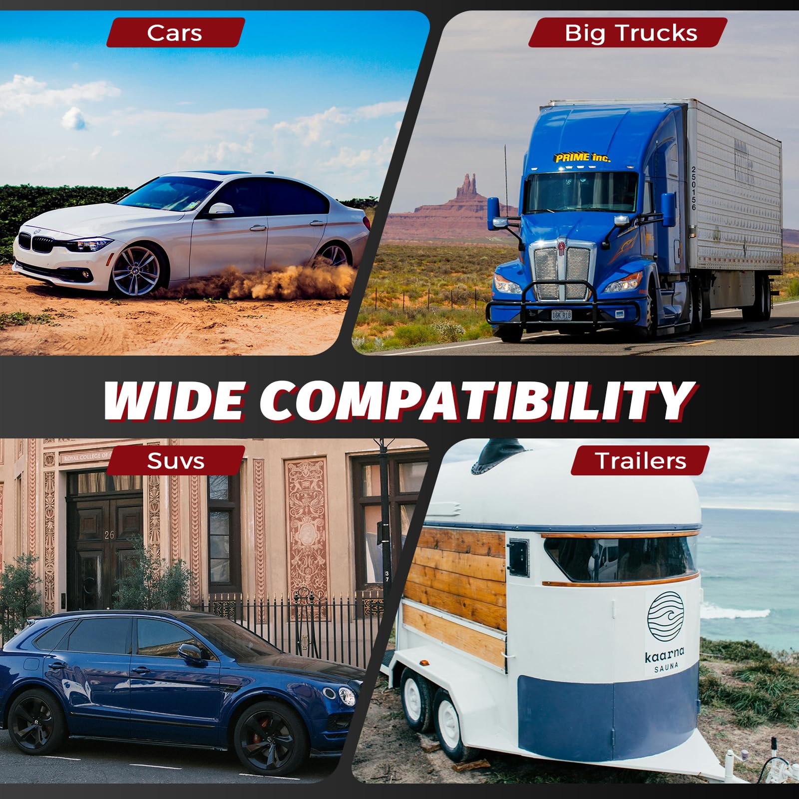 Olaismln tire bar compact design fits in trunk for on-the-go changes.