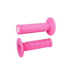 Old Dutch ODI H01RFG pink motocross half-waffle grips for enhanced control