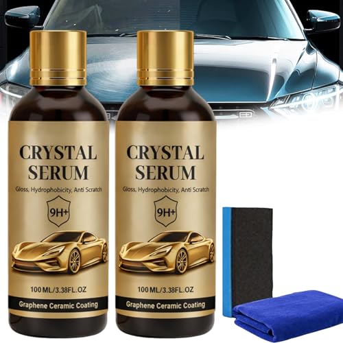 Olephique PTZ Crystal Serum on car paint with smooth gloss and long lasting shine