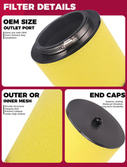 OLIFANT Honda Foreman 520 air filter detail emphasizing airflow path
