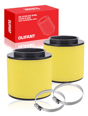 OLIFANT Honda Rancher 420 air filter close-up showing rugged filtration benefits