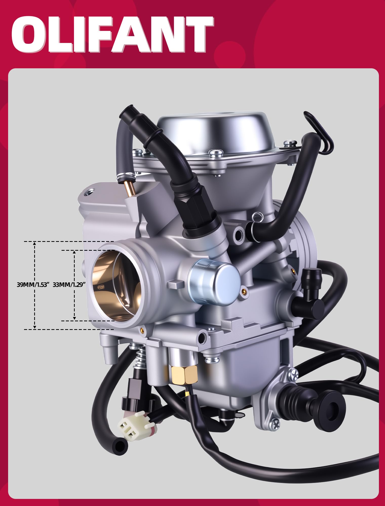 OLIFANT base cover screw kit ensures secure mounting
