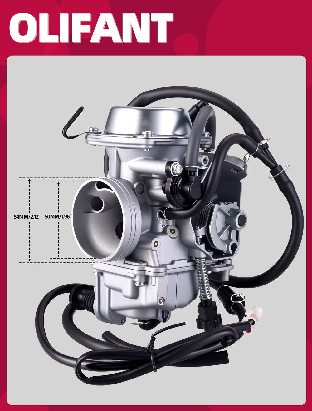 OLIFANT air-filter side diameter 54mm supports consistent airflow
