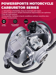 OLIFANT air filter included improves engine breathing and intake cleanliness.