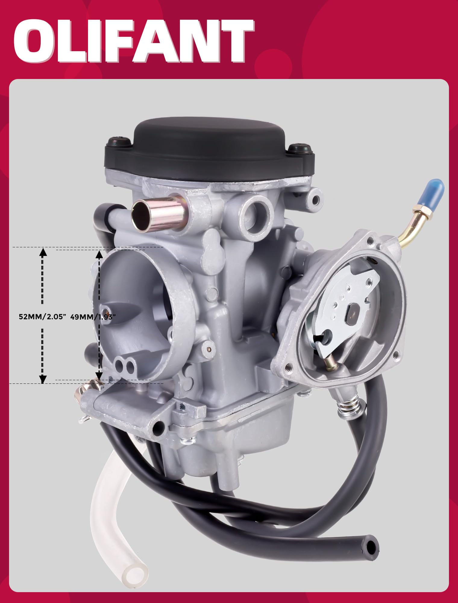 OLIFANT carburetor for Yamaha Kodiak 450 durable construction