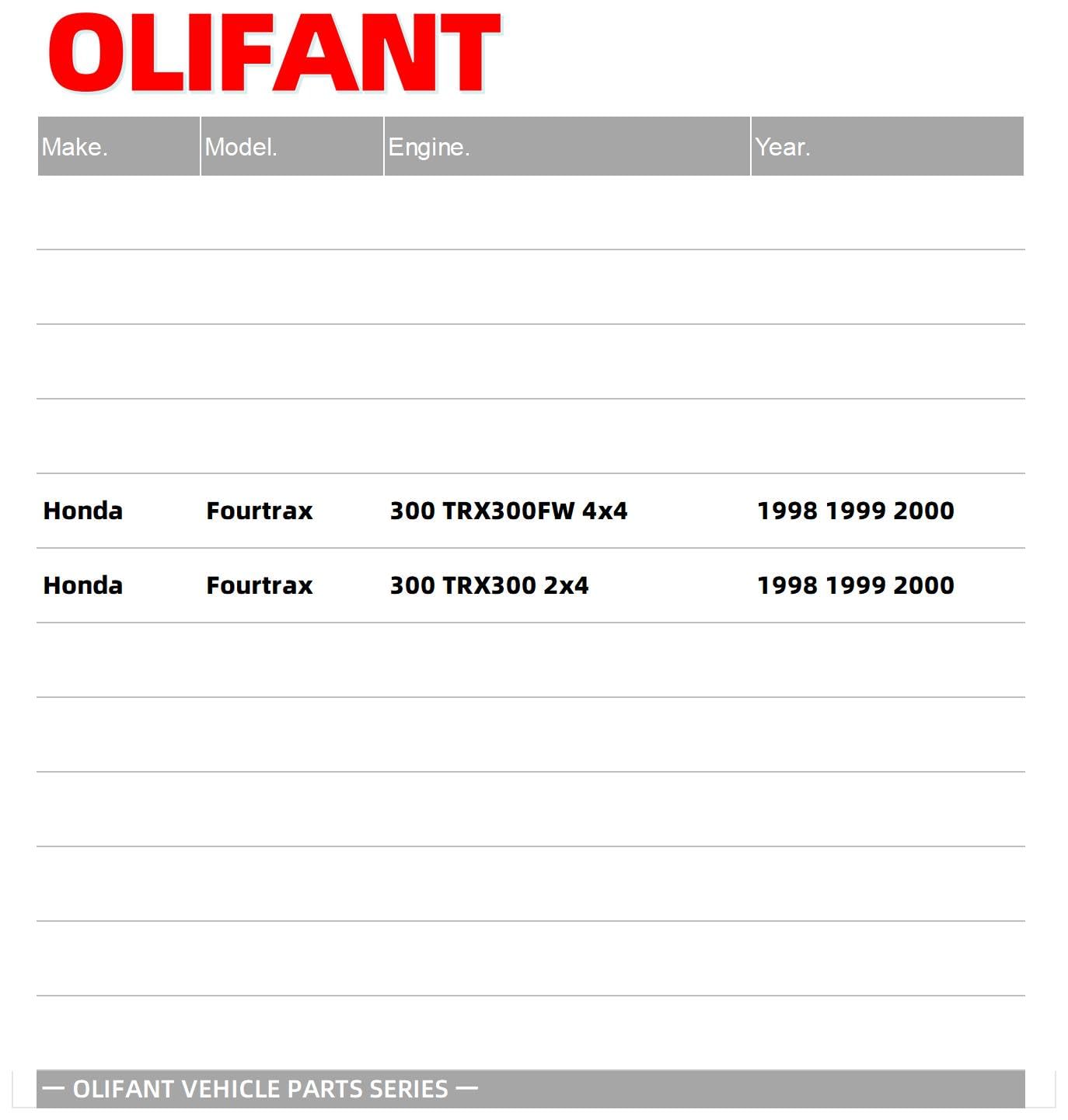OLIFANT CDI igniter box for Honda TRX300FW 1998-2000, smooth throttle response.